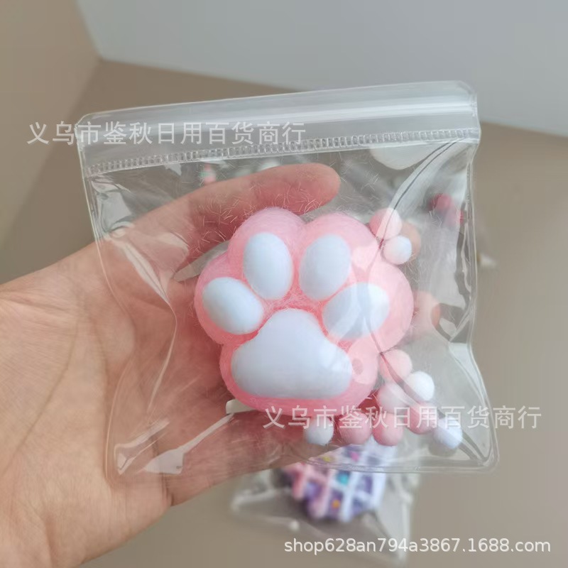 Amazonas Taba Candy Extrusión Pinch Pinch Le juguetes de compresión reducida transfronterizos huellas de garras de gato juguetes extruidos al por mayor