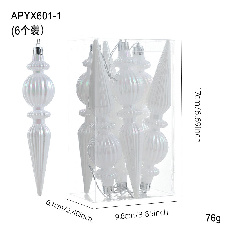 Tornillo blanco / 6 pcs