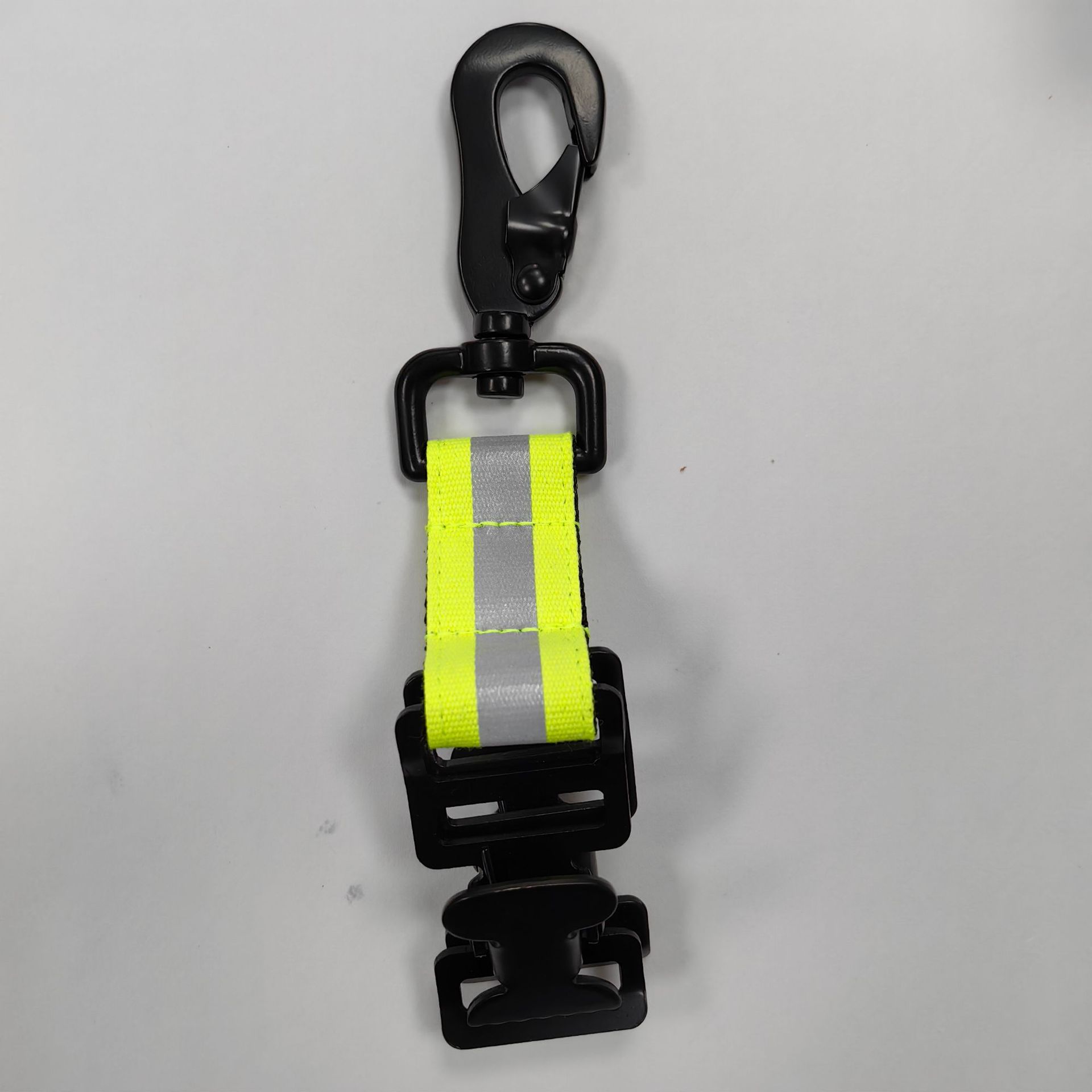 금속 이중 클립 형광 황색 (난연성)