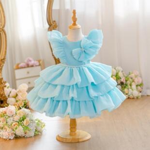 Ůͯ���⹫��ȹץ�ܶY�����������ͯ�߼��жY��ȹ���lGirl Dress