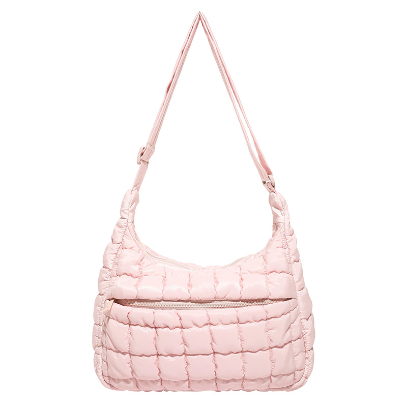 Bolsos de nubes plegados transfronterizos para mujeres 2025 nueva moda coreana diaria versátil bolso de hombro casual