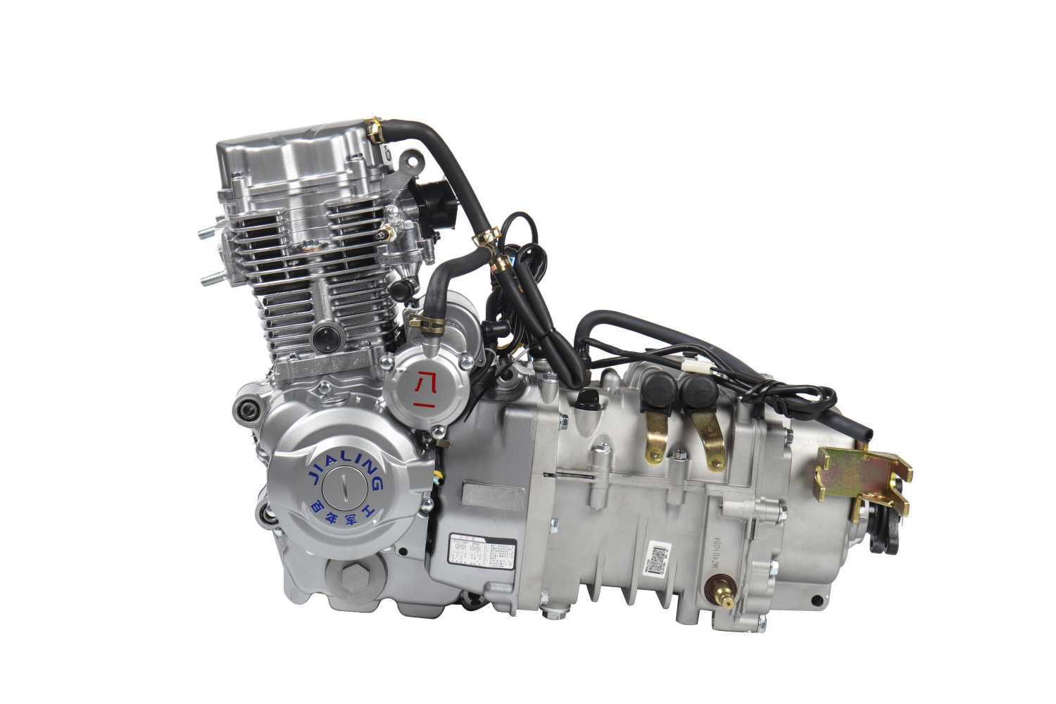 Jialing Three-Wheel Motorcycle Central Shaft Engine 200 250 300 Water-Cooled Six-Speed Engine with Transmission Assembly
