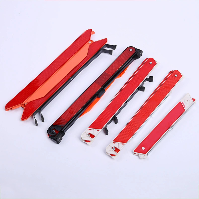 Car warning triangle sign, high-brightness reflective triangle stand, in-stock vehicle emergency hazard warning sign