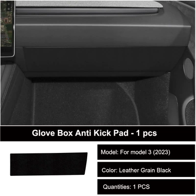 Other Automotive Interior Supplies — patch accessories - 2023-model-3-new-storage-box-leather-black