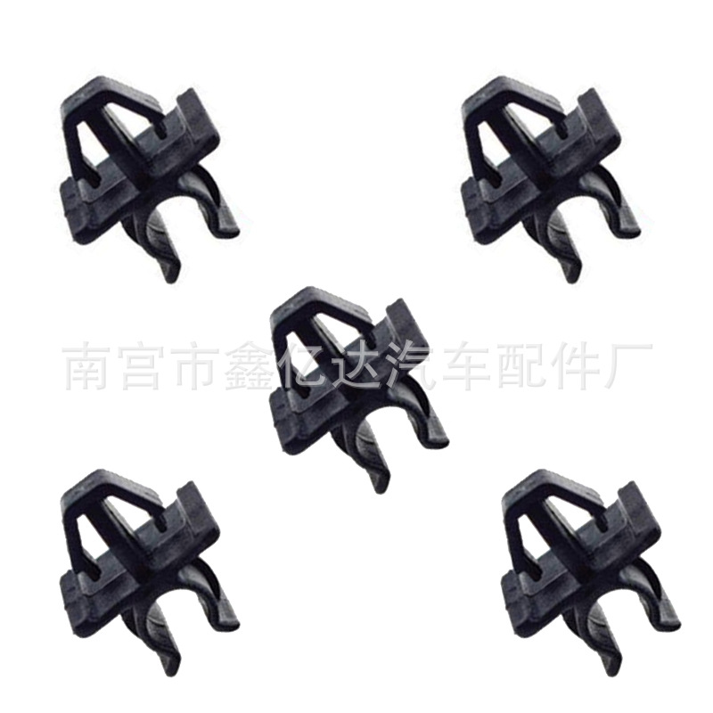 Adecuado para Nissan Sunway/Shuaike/Teana/Qashqai/Qida Capucha hebilla de soporte de Varilla de nylon hebilla L08