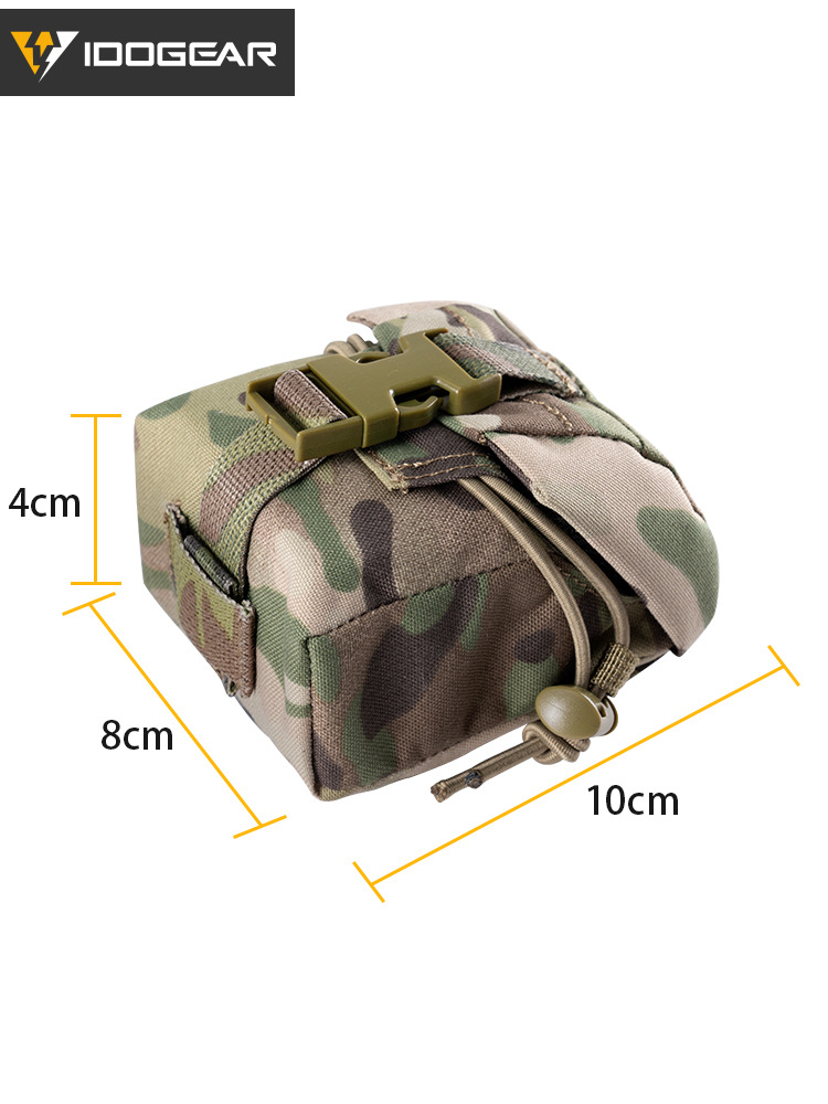 IDOGEAR pequeño escorpión de acero CP FRAGPOUCH multipropósito bolsas tácticas cuadradas bolsas de granadas bolsas modelo M67