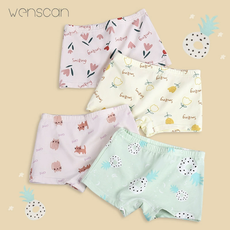 Cotton antibacterial underwear, children's shorts