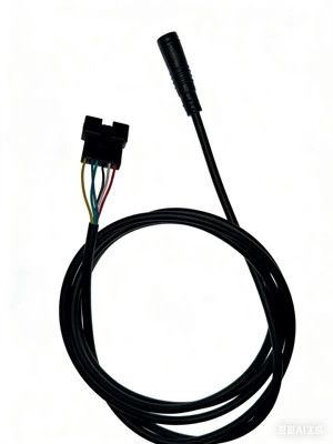 10inch Hiloop Scooter Throttle Kugoom 46-Pin Instrument Tf-100 Model 5-Pin Accessories Motorcycle (Other vehicle instruments) - 6-pin-instrument-wire-female