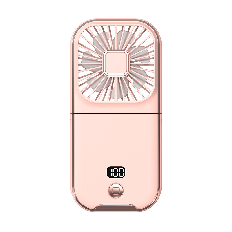新しい F30pro ハンドヘルド折りたたみ高速ファン USB 充電ポータブル首吊りファンデスクトップ小型ファン|undefined