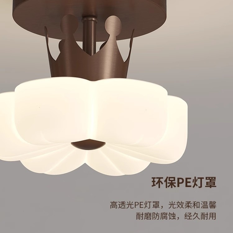 [Seleccionado cuidadosamente] Lámpara de techo de pasillo de viento crema, lámpara de pared de flores creativas, candelabro de cabecera, lámpara de araña moderna simple