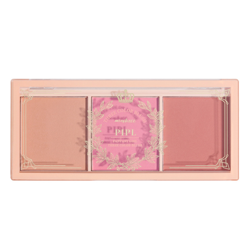 Pipl Blush Genuine Nude Makeup Natural Matte Milk Tea Orange Long-Lasting Rouge Cheap Student Makeup Blusher Plate