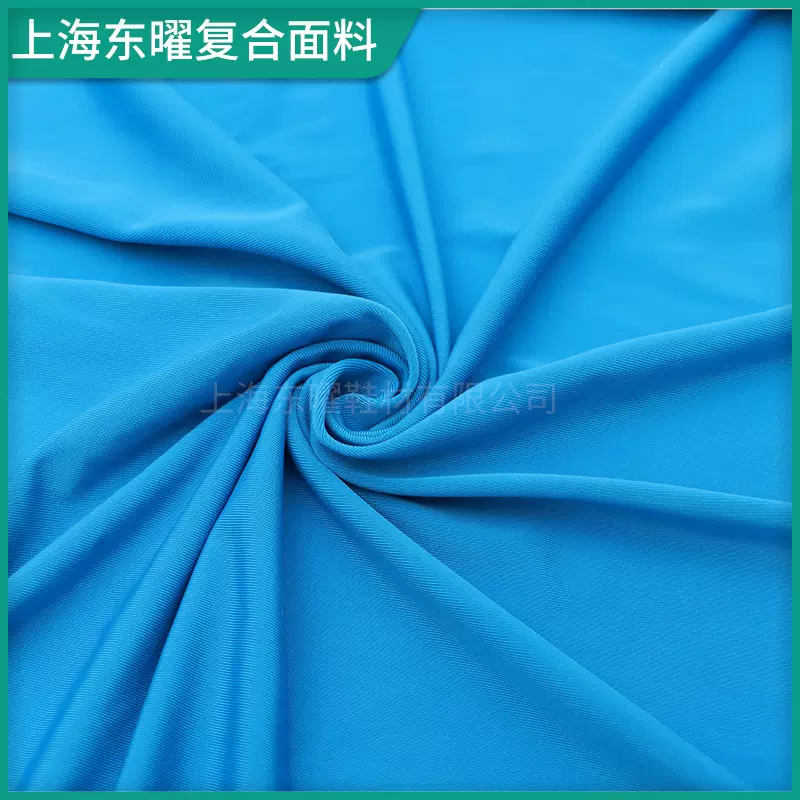 厂家现货供应涤氨弹力布 运动服装舞蹈瑜伽服面料 经编弹力莱卡布