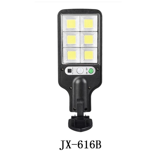 Cross-border solar wall lamp COB616 street light human body induction courtyard lamp remote control outdoor wall lighting lamp factory 