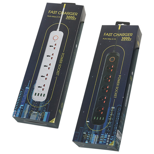 Cross-border US-standard multi-port USB extension cord A03 UK-standard extension plug household with cord wholesale connection plug