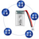 852 030 400mah 3.7v high rate polymer lithium battery mosquito car mini small drone battery
