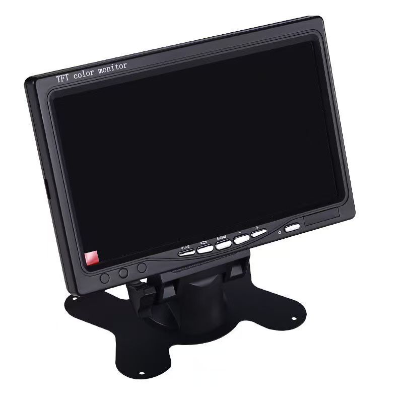 Truck Agricultural Vehicle Tricycle Reversing Image Rearview Camera Semi-Trailer 7inch Vehicle-Mounted Display 24V12V