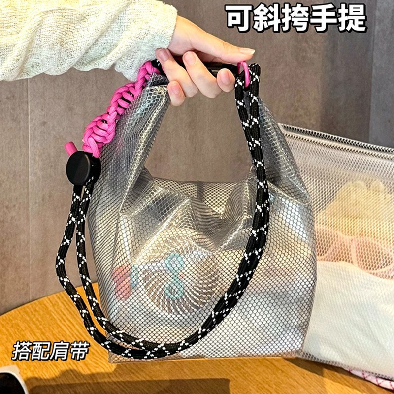 Outdoor Travel Makeup Bag, Large Capacity Waterproof Women's Toiletry Bag for Fitness and Swimming, Clothing Storage Bag, Cross-Border Amazon