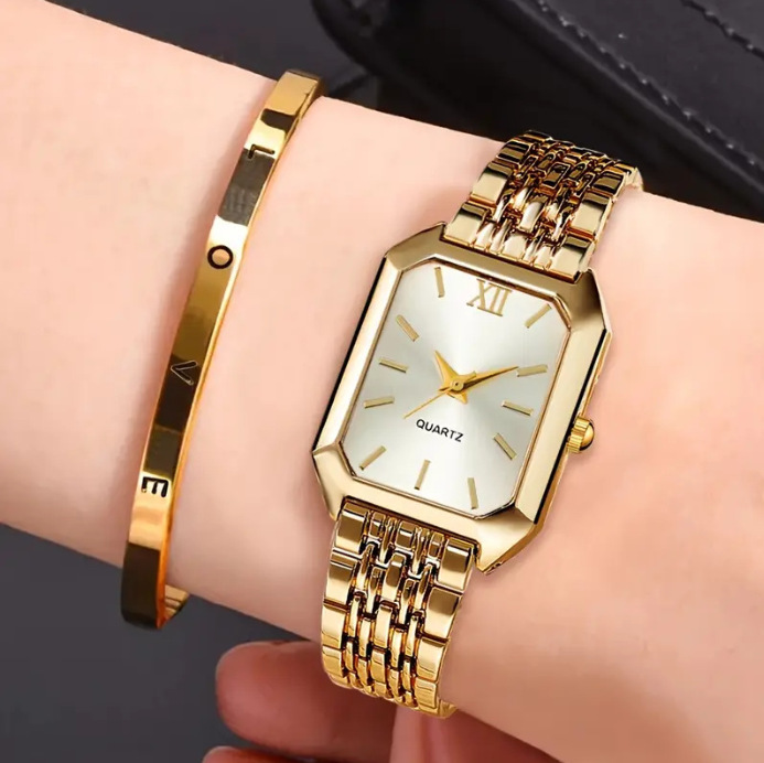 Duanyao New Fashion Steel Band Calendar Watch Hot Selling Women's Quartz Watch Simple Digital Watch Women's Watch Duanyao New Fashion Steel Band Calendar Watch Hot Selling Women's Quartz Watch Simple Digital Watch Women's Watch
