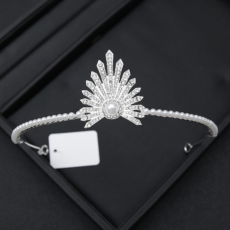 Corona Tocado Bridal Rhinestone Corona Vestido de ceremonia de boda Regalo para adultos de 18 años Cumpleaños Princesa Accesorios para el cabello Niños