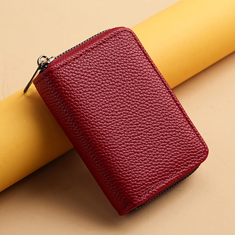 Paquete de tarjetas Cartera de múltiples tarjetas para mujer Cartera de tarjetas de gran capacidad Paquete de tarjetas de múltiples tarjetas Paquete de órganos cortos para hombres