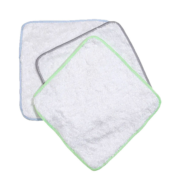 Kitchen double-layer bamboo fiber dishwashing cloth that is not easy…