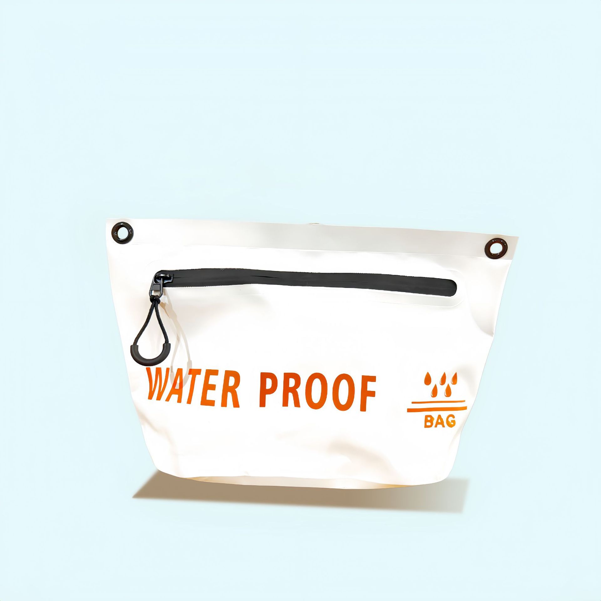 Bolso impermeable con cremallera de ocio al aire libre transfronterizo Bolso de baño impermeable de un solo hombro Bolso de viaje para hombres y mujeres Bolso de baño