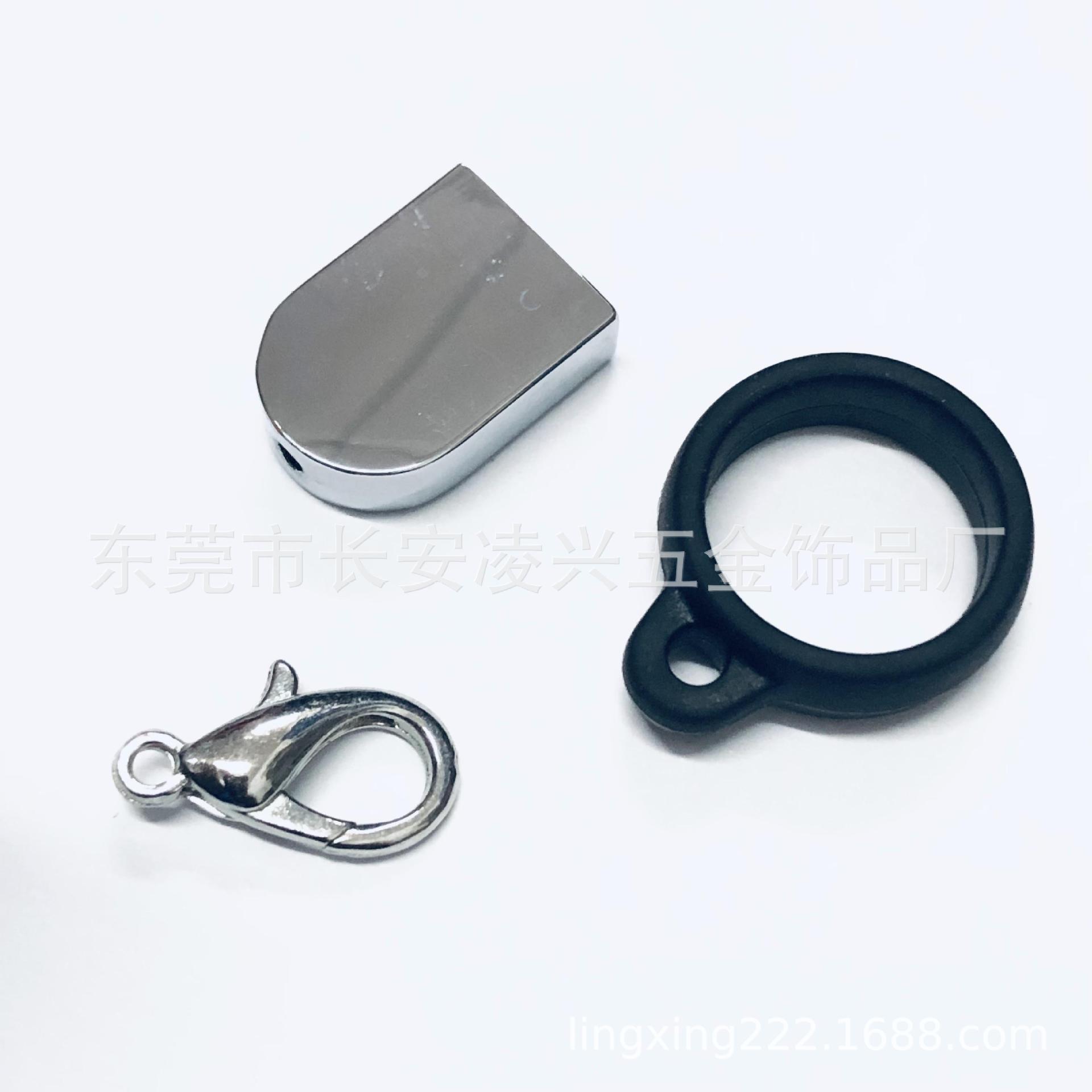 厂家自产自销悦刻1234代电子烟具挂带电子烟金属挂链绳头五金配件