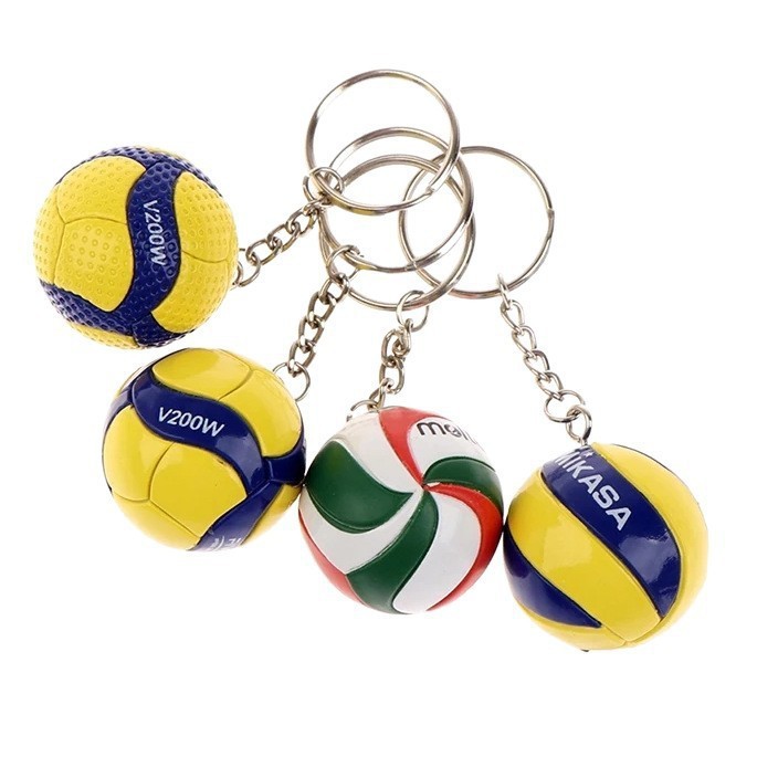 Nuevo llavero de voleibol bolsas escolares creativas para estudiantes exquisitos colgantes recuerdos premios de competición inswind nicho para hombres