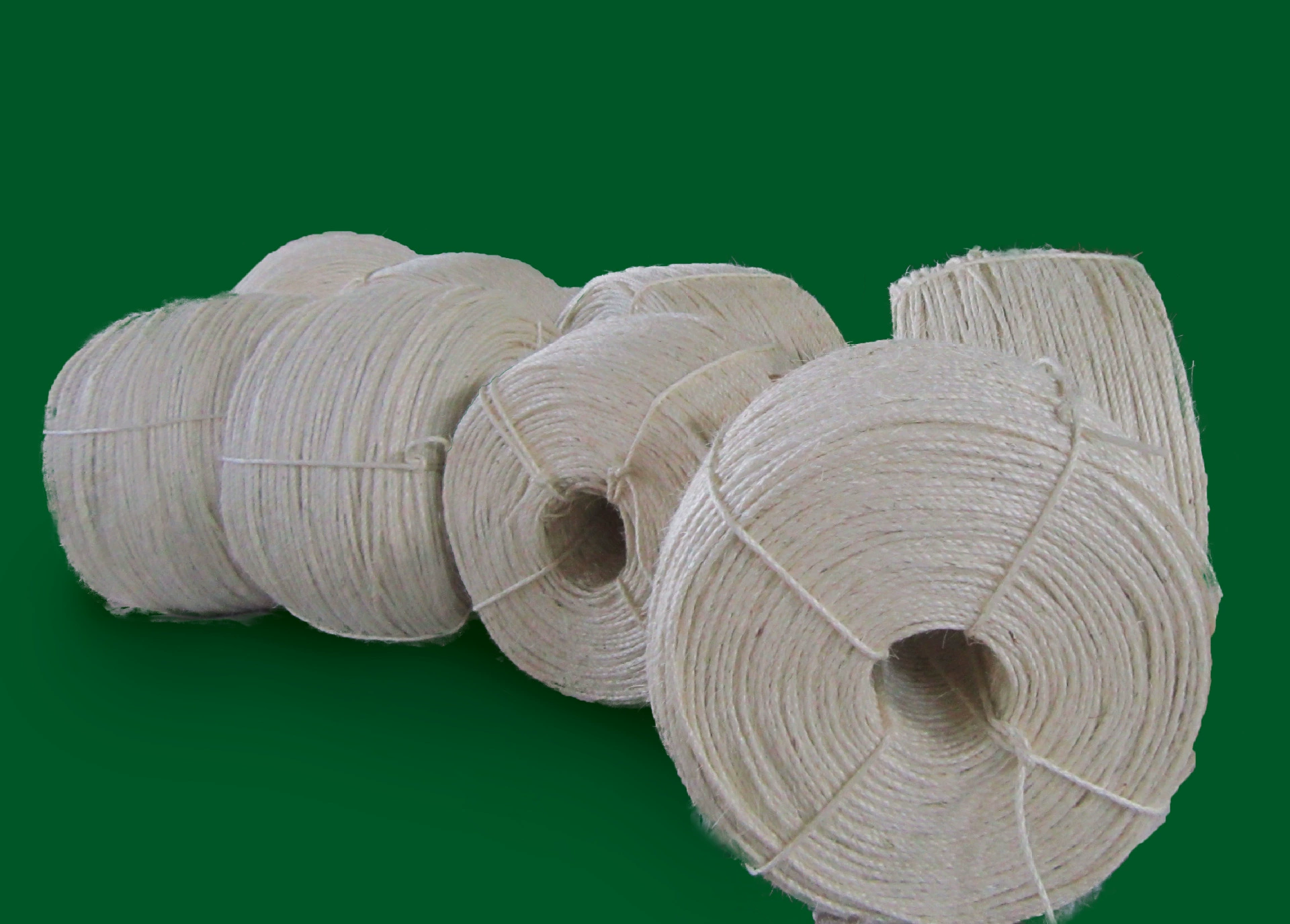 Отбеленный сизаль веревка 6 мм