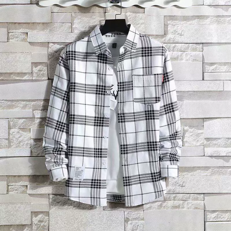 Brand trend shirt, thin jacket, Korean style