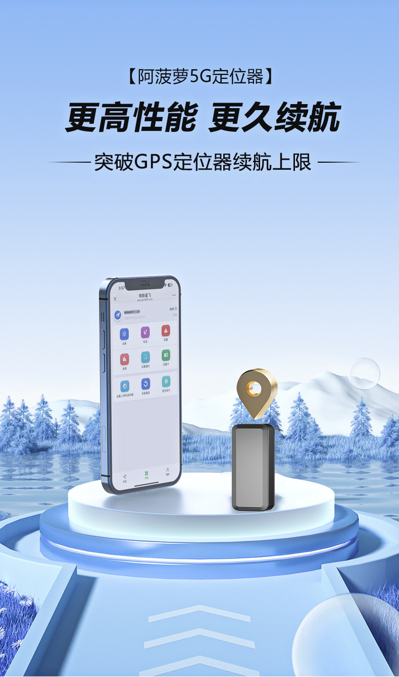 GPS locator domestic version CAT1 band three-mode positioning support dual protocol dual IP CJ780 two lines 4G
