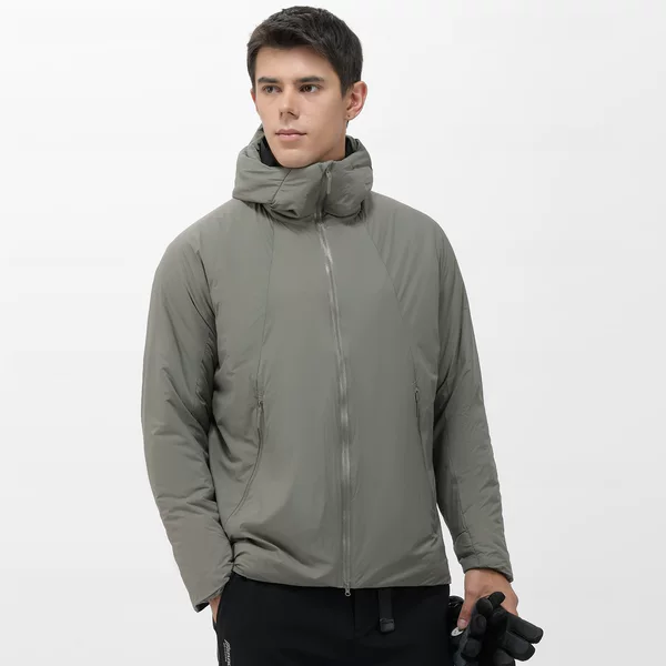 Lightweight Warm Cotton Jacket for Men in Winter Outdoor Windproof and Waterproof Hooded Assault Cotton Jacket Casual Mountaineering Jacket