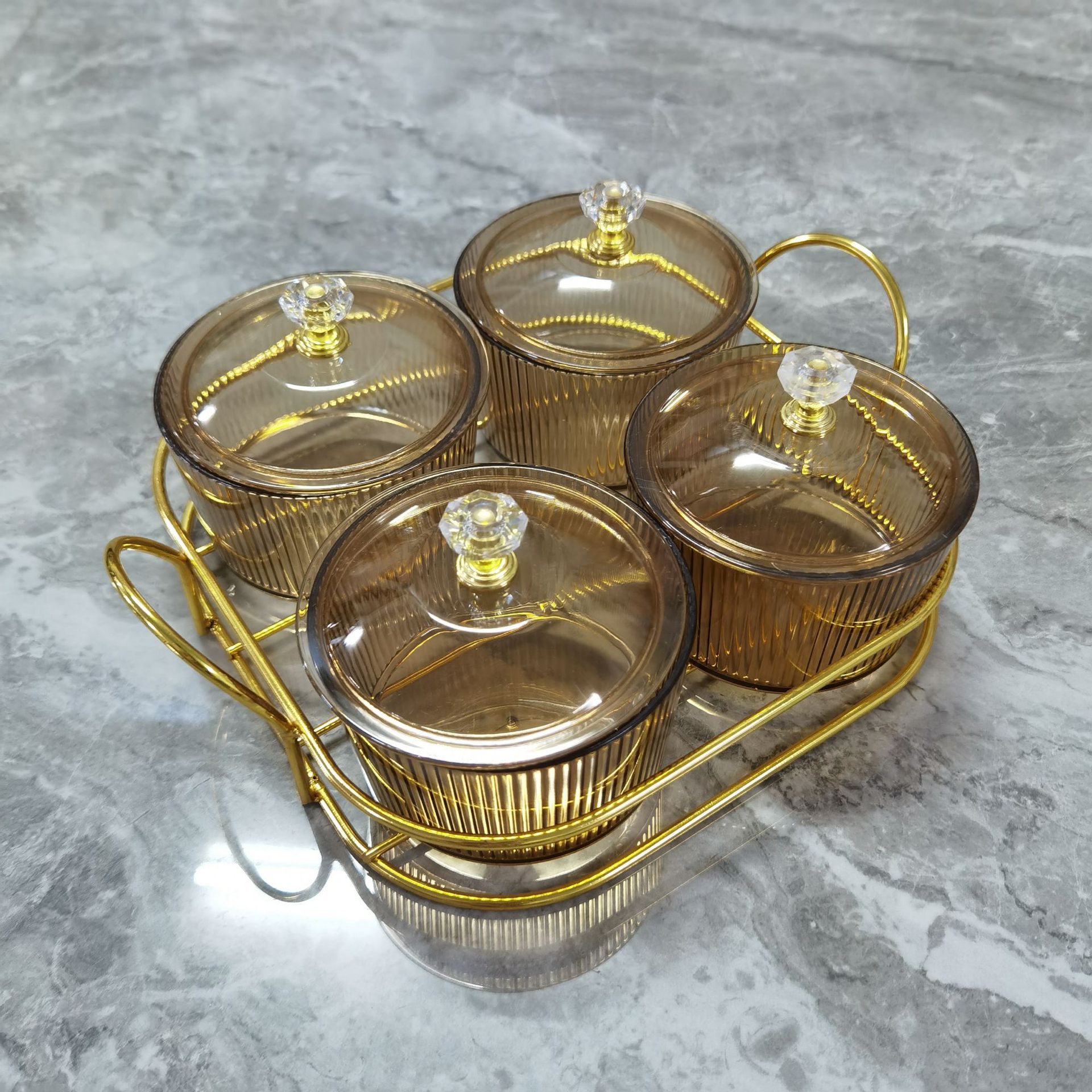 圆形金色琥珀4个套装.jpg