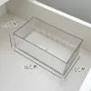 Transparent storage box--medium size