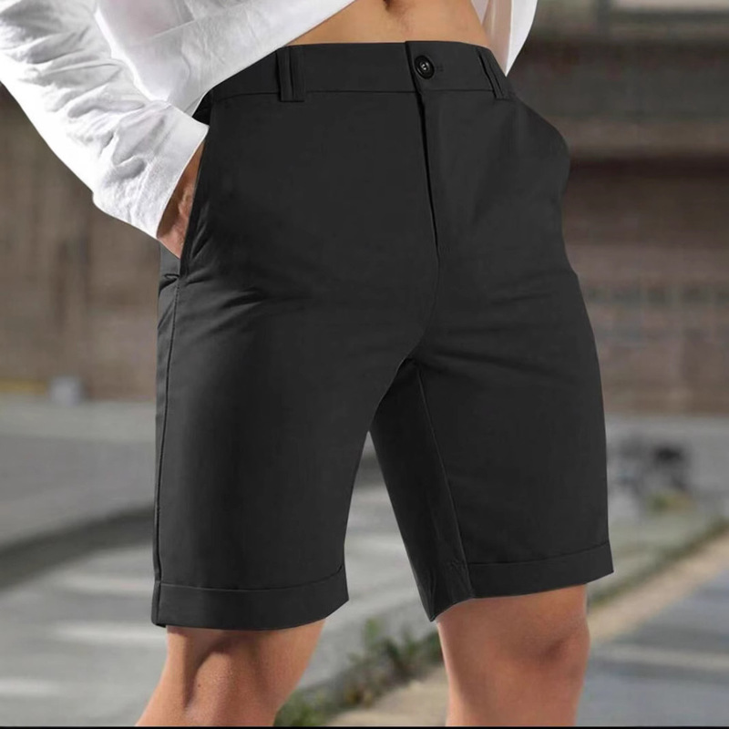 Cross-Border Amazon Summer Men's Casual Sports Comfortable Versatile Loose Straight Golf Men's Shorts