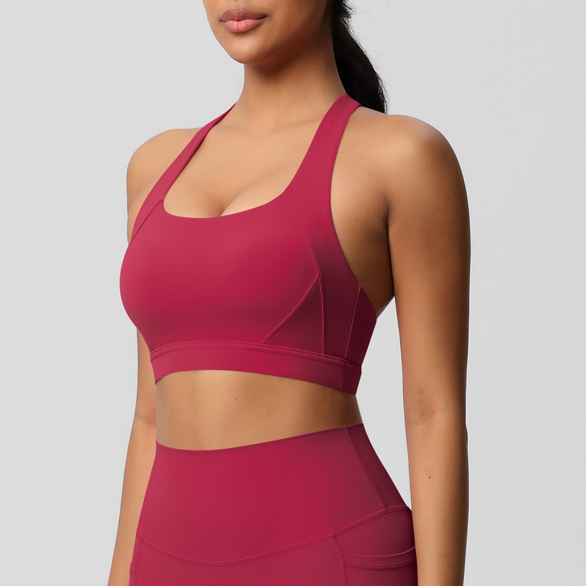 168g Weight Sleeveless Sleeve Length Nylon, Spandex Fabric Type Short Top Length Sports Vest Tops Type Fitness, Yoga, Running Occasion U Neck Neckline Solid Color Pattern Sport Style Style S, XL Size Sport Style Solid Color Nylon Spandex U Neck Active Tops Sports Vest 73