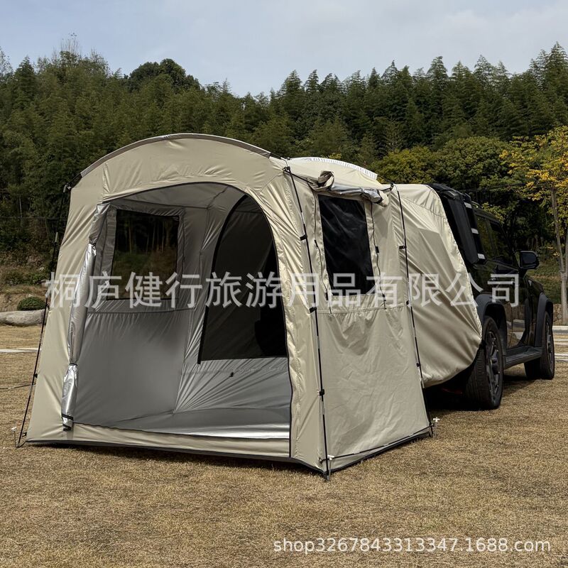 Rest Area Tent for Cars, Car Rear Tent, Sedan Tent for Veteran Drivers Returning Home for the New Year Rest Area Tent for Cars, Car Rear Tent, Sedan Tent for Veteran Drivers Returning Home for the New Year