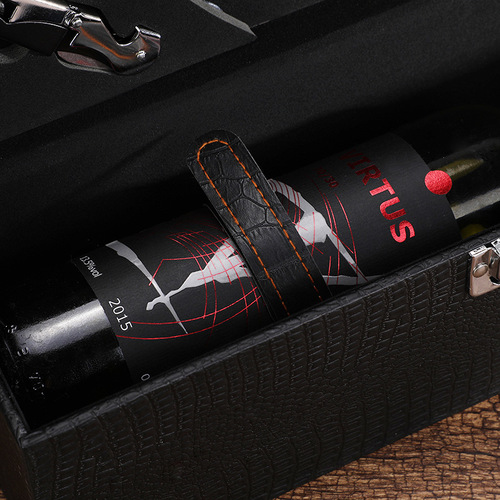 Direct Supply Red Wine Gift Box Manufacturer Single Bottle Wine Packaging Box, Various Colors, Logo Printing Available