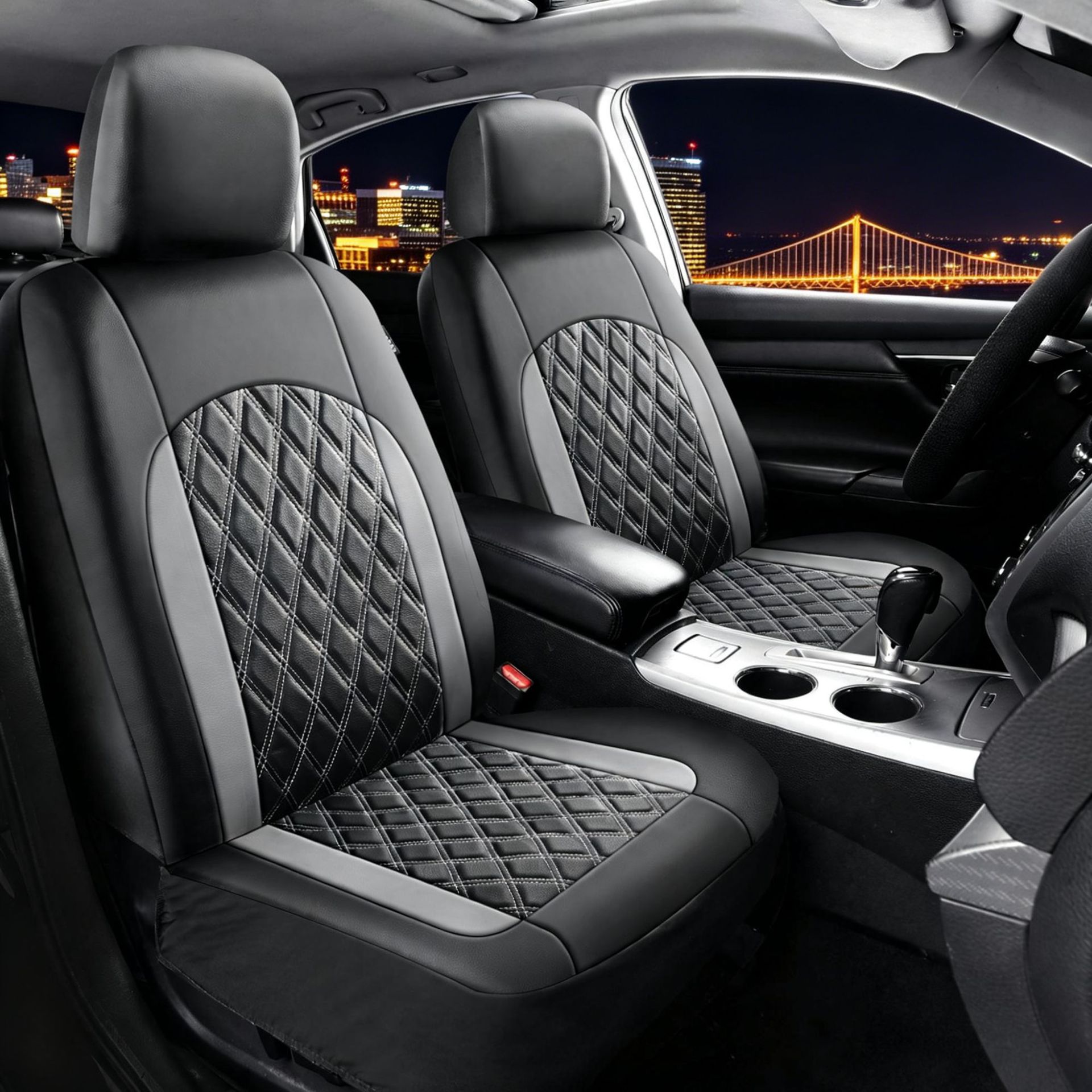 All-season universal car seat covers, full set of five-seater seat covers, full surround seat covers for autumn and winter, cross-border