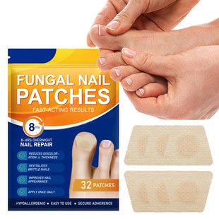 Cross-Border Nail Antibacterial Patch Antibacterial Anti-Itching Against Bacterial Infection Nail Foot Care Patch 32Pcs