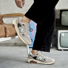 NB580运动鞋男休闲透气情侣休闲跑步鞋女批发