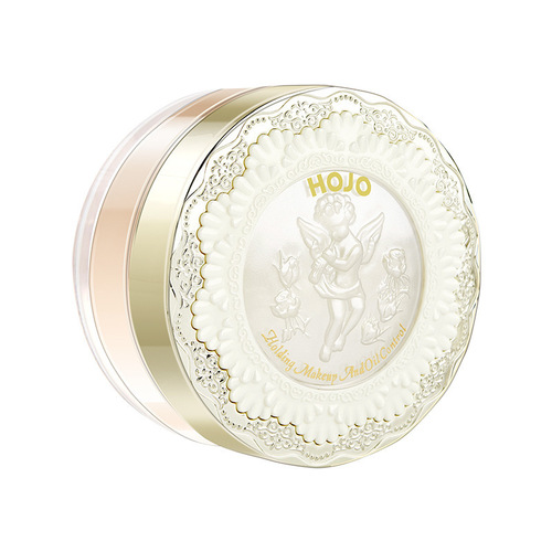 Makeup HOJO Angel Light-sense Makeup Loose Powder is delicate and docile, lightweight, breathable, concealer, oil-controlling, long-lasting waterproof loose powder