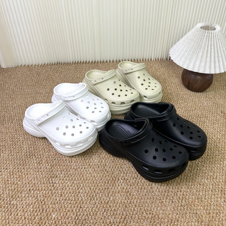 Dongguan Factory Store 2026 Summer New Style Whale Thick-Soled Height-Increasing Comfortable and Fashionable Women's Clogs