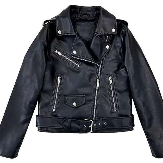 Autumn short polyurethane jacket, European style, (Physicals)