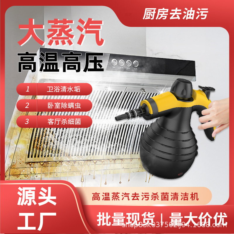 Wholesale Household Kitchen Range Hood Cleaning Floor Indoor Handheld High Temperature and High Pressure Multifunctional Steam Cleaner