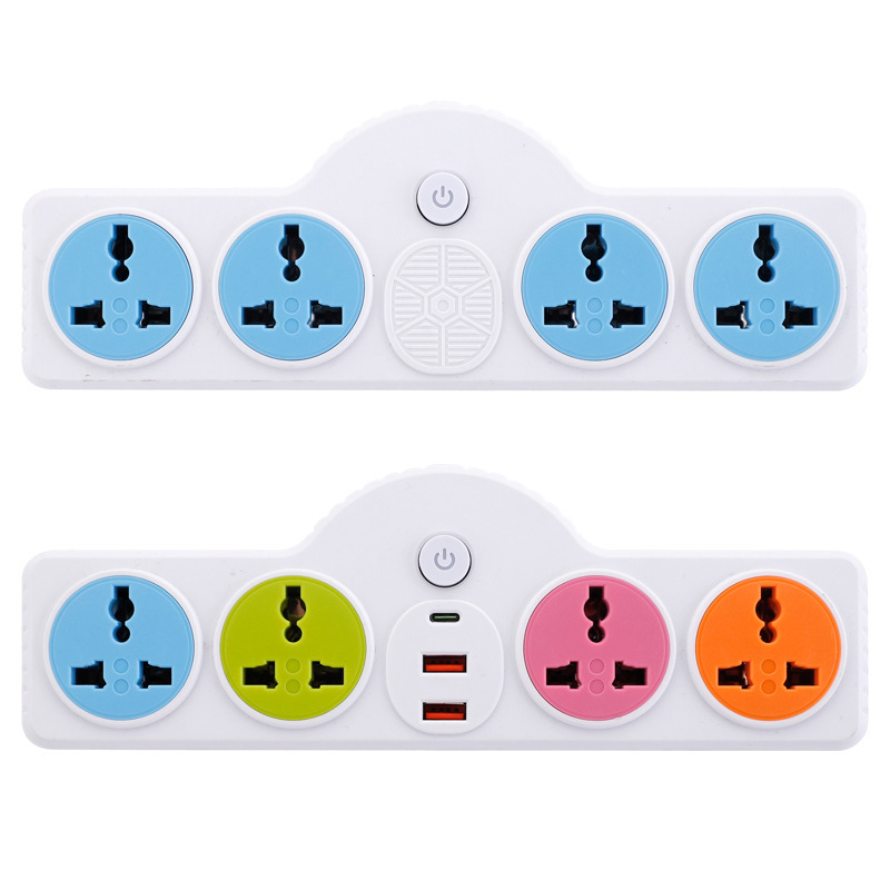 Comercio exterior enchufe universal 2024 nuevo enchufe USB-C enchufe de carga TYPE-C placa de conexión