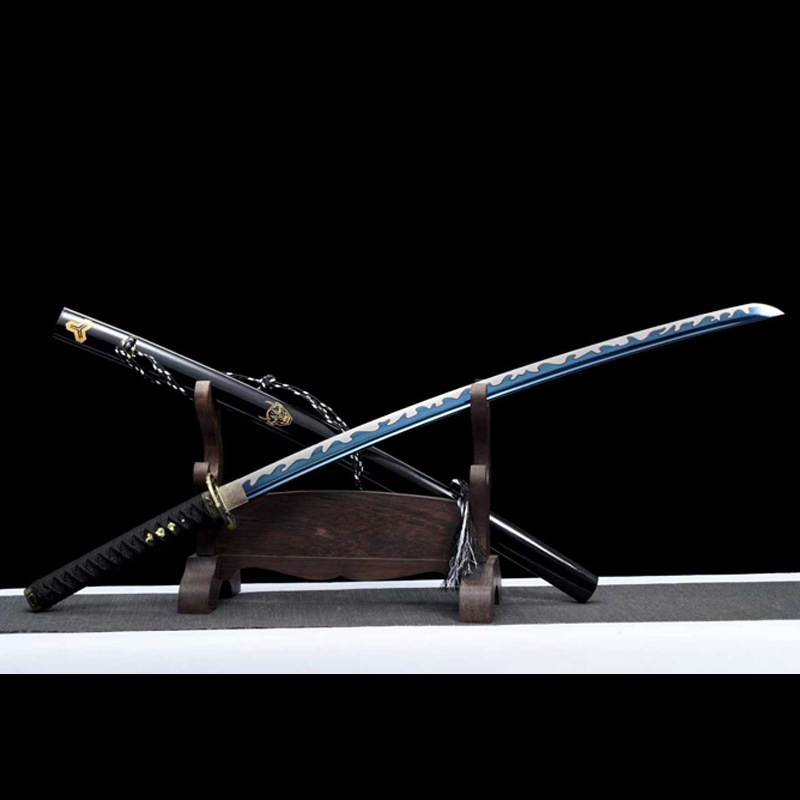 龙泉市刀剑一体高锰钢日式指挥打刀防身冷兵器影视宝剑长刀未开刃