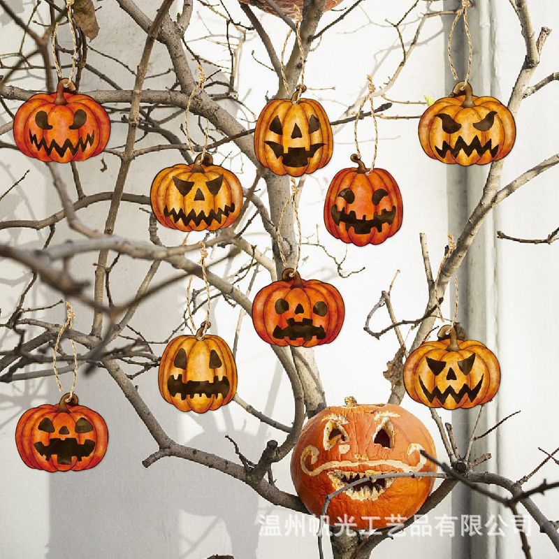 国境を越えて爆発したアマゾンハロウィーン装飾パンプキンストラップハロウィーンパーティーの雰囲気配置カボチャ吊り下げ|undefined