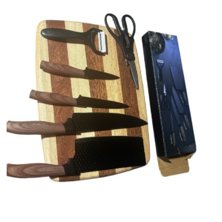 人気の刃物六星紋は六星紋六点セットのキッチンステンレス工具セットのプレゼントカラーボックスをカバーしています。