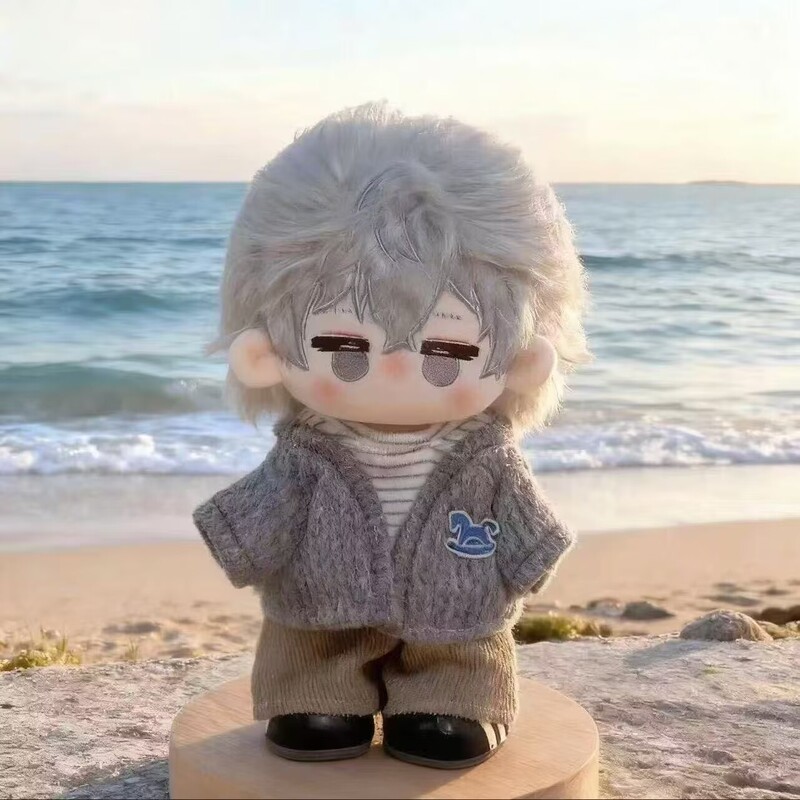 Cotton Doll 20cm Clothing Set Knitted Cardigan Dress-Up Doll Clothes Non-Character-Specific Outerwear Cotton Doll 20cm Clothing Set Knitted Cardigan Dress-Up Doll Clothes Non-Character-Specific Outerwear